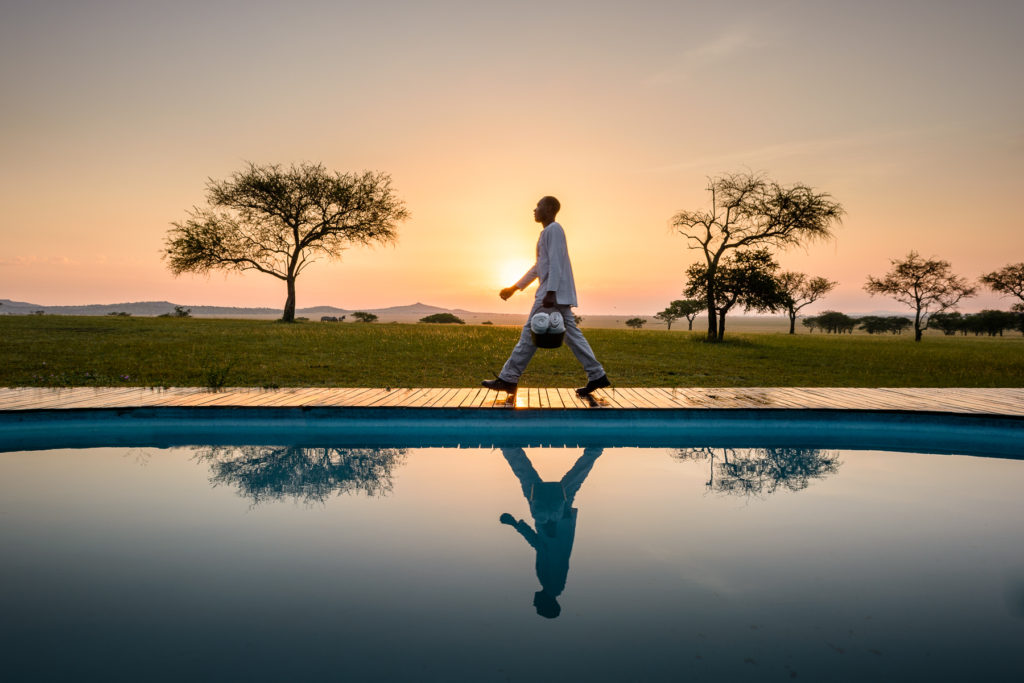 Sabora swimming pool in the plains