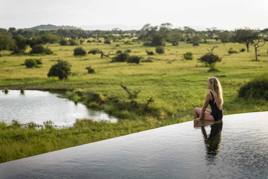 Singita Faru Faru Lodge - Main Pool and Water Whole resized