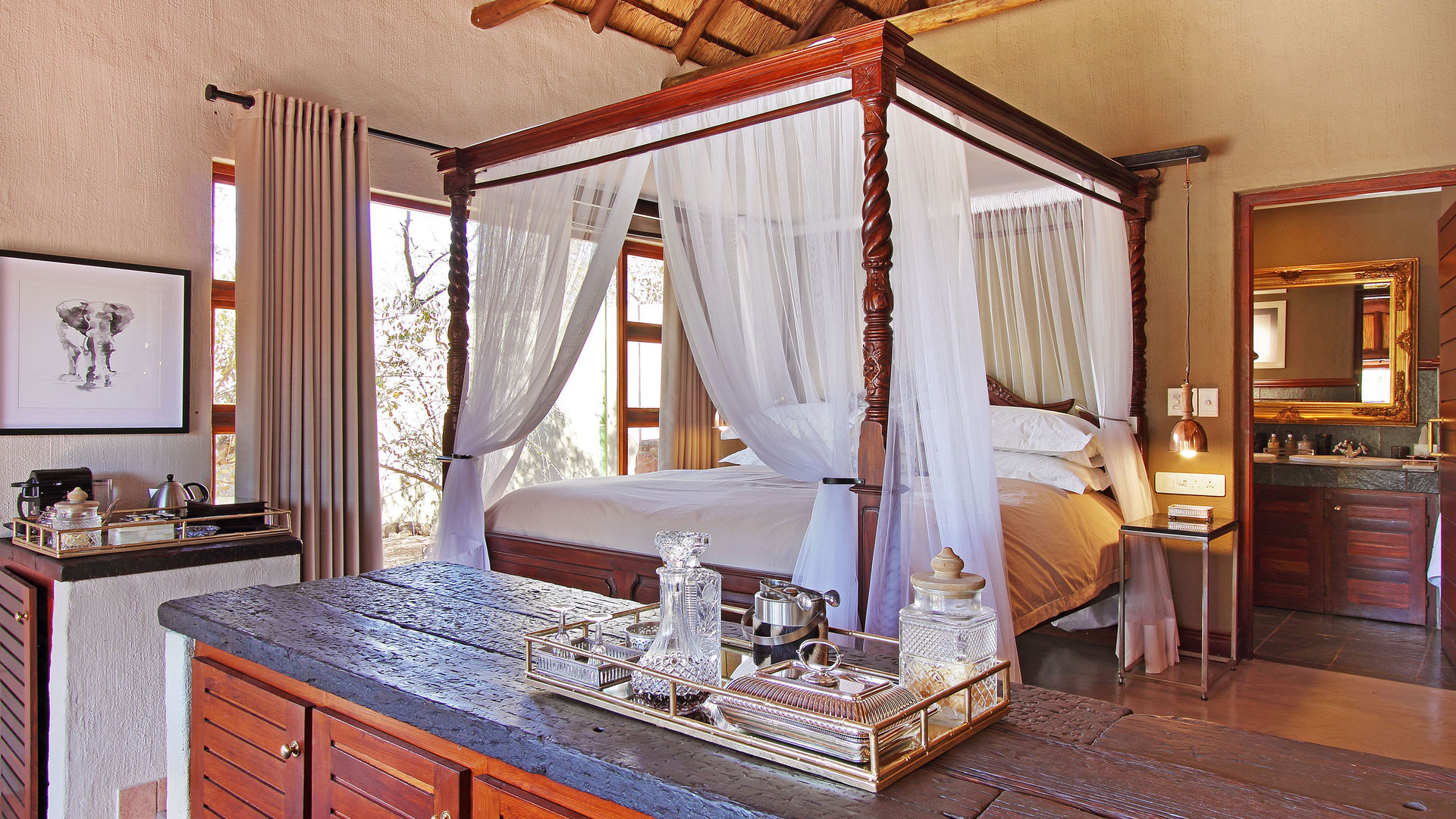 Camp Ndlovu bedroom