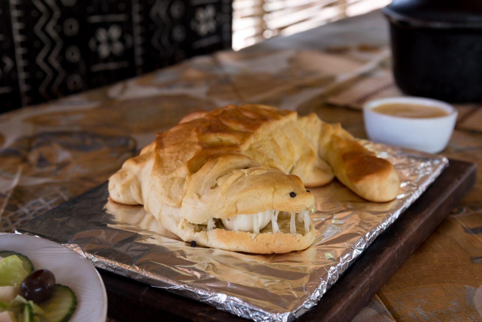 Crocodile bread